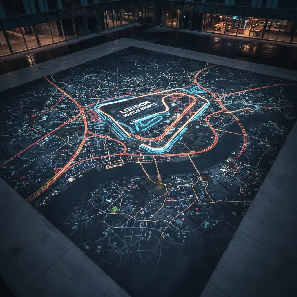 Map location of London Motor Sports